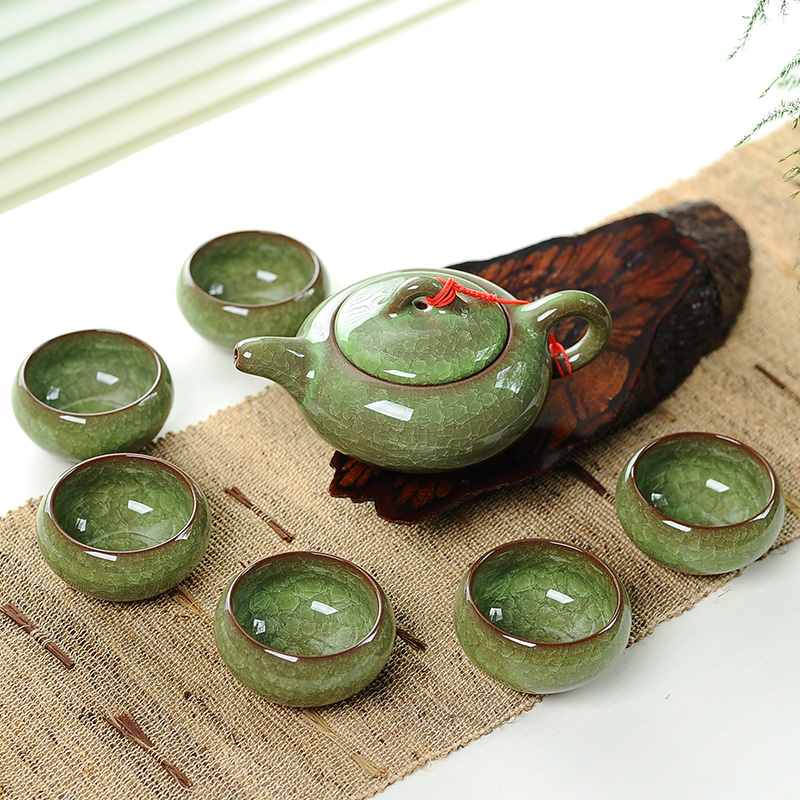 Korean Tea Set - 7-częściowy ceramiczny zestaw do herbaty z