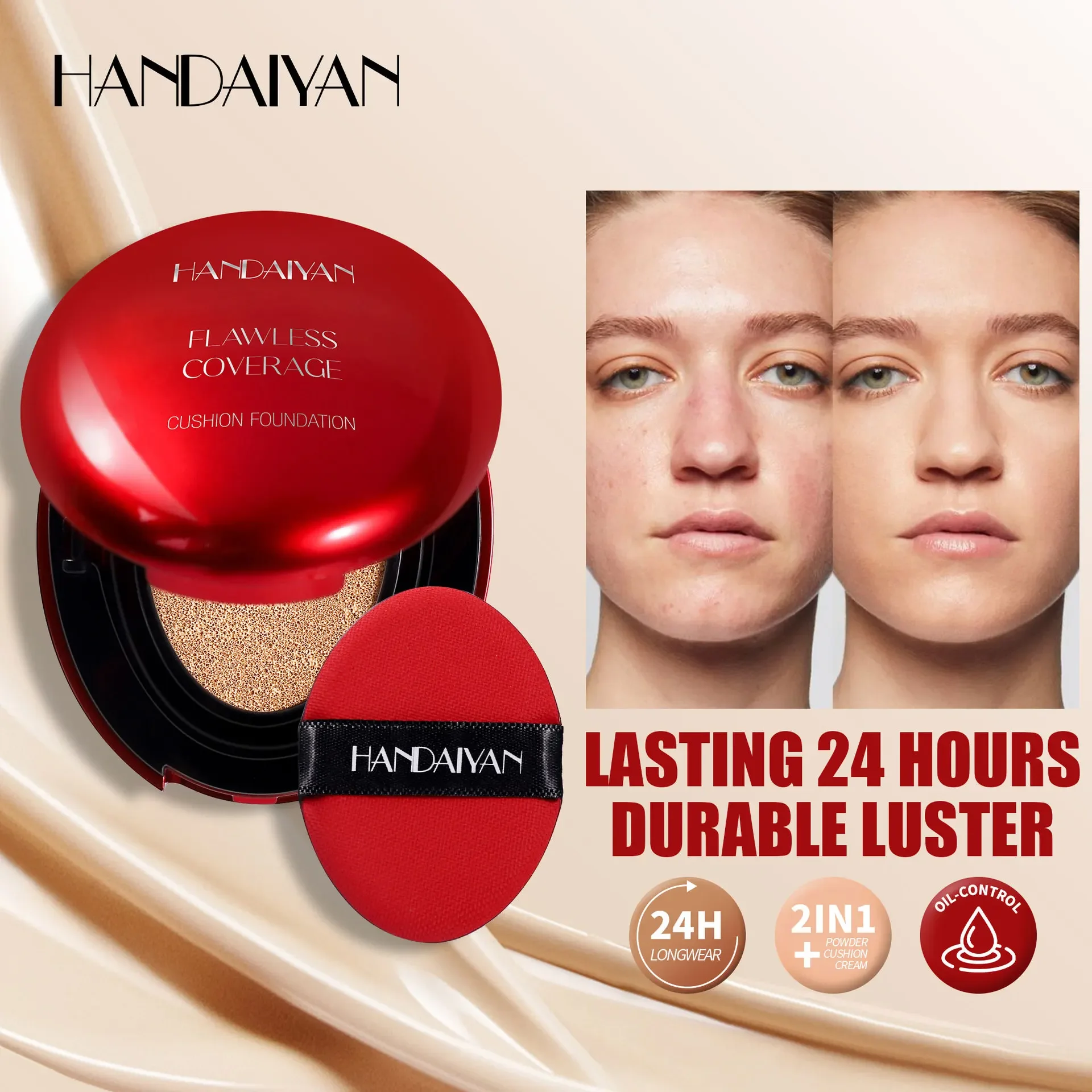 Podkład Korean Air Cushion - l – Bb Cushion Korean recenzja i cena