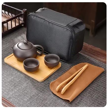 Fioletowy Zestaw Herbaciany z  – Korean Tea Set recenzja i cena
