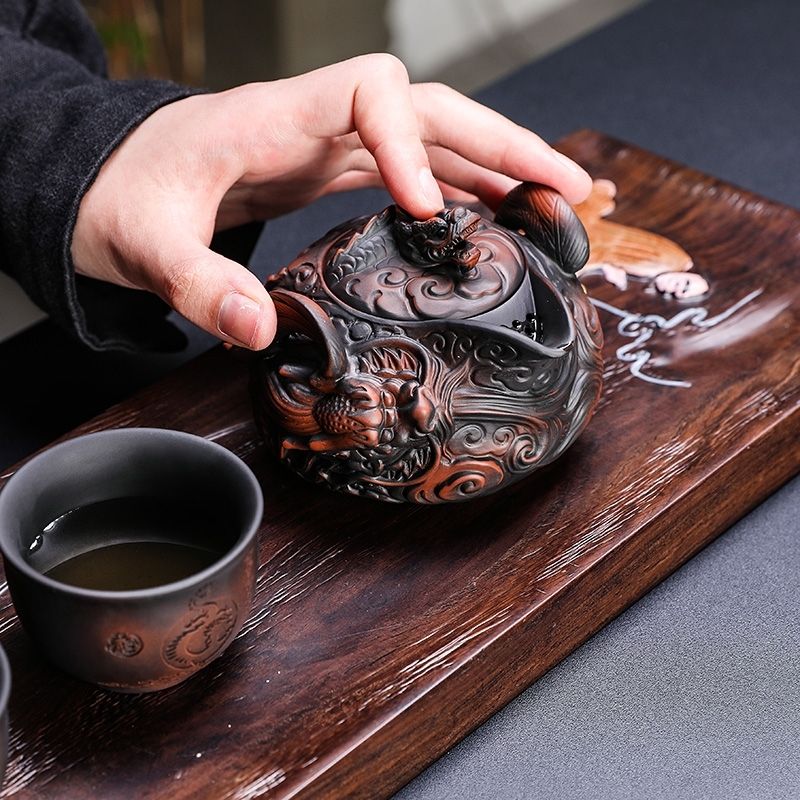 Chińska fioletowa ceramika ręc – Korean Tea Set recenzja i cena