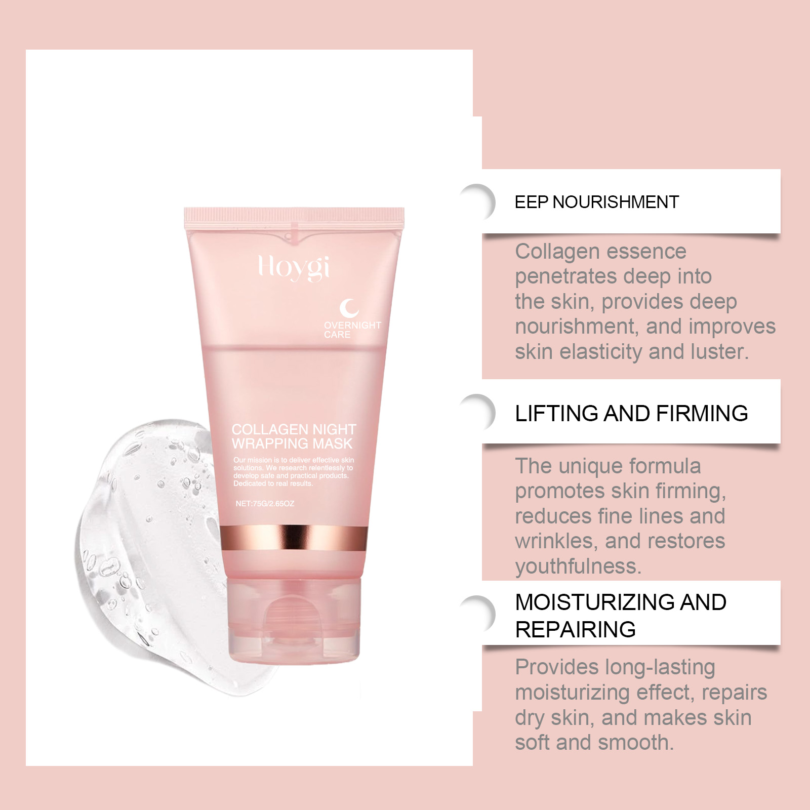 Maska kolagenowa typu peel-off – Sleeping Pack Overnight recenzja i cena