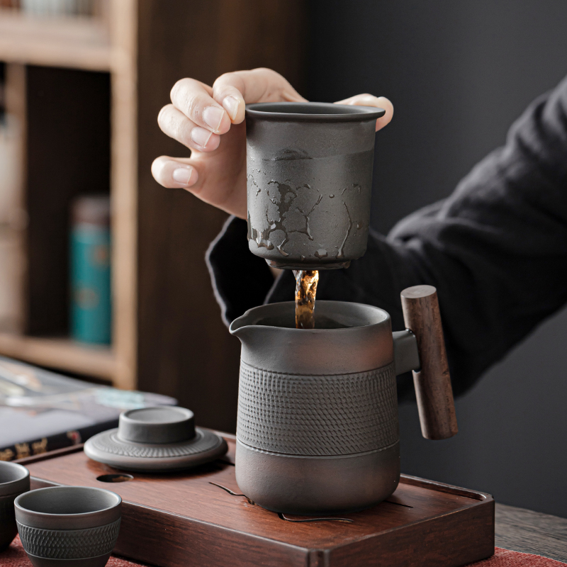 Wysokiej klasy fioletowy zesta – Korean Tea Set recenzja i cena