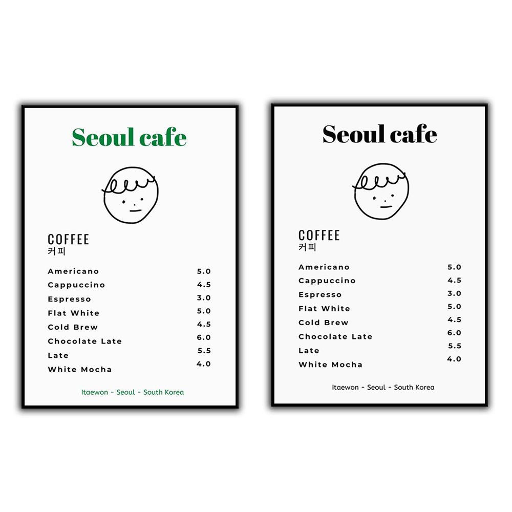 Seoul Cafe Print Wall Art Prin – Korean Arts And Lifestyle recenzja i cena