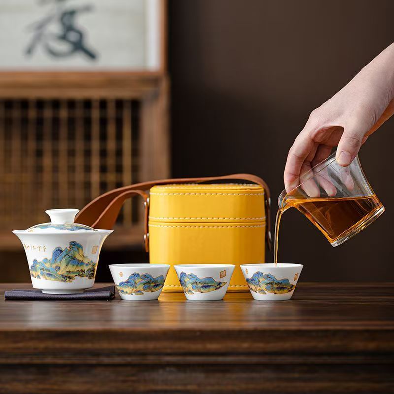 Podróżny Zestaw do Herbaty z B – Korean Tea Set recenzja i cena