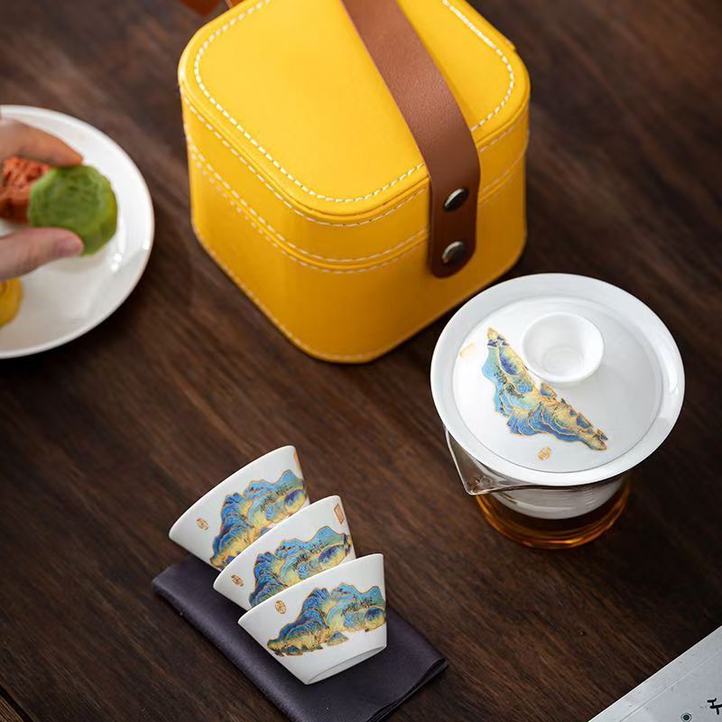Podróżny Zestaw do Herbaty z B – Korean Tea Set recenzja i cena